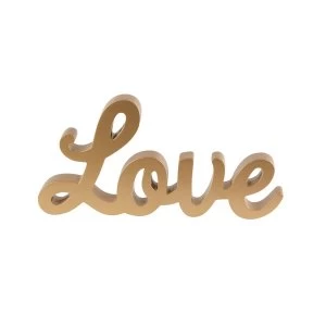 Image of Sass & Belle Gold Love Standing Letters