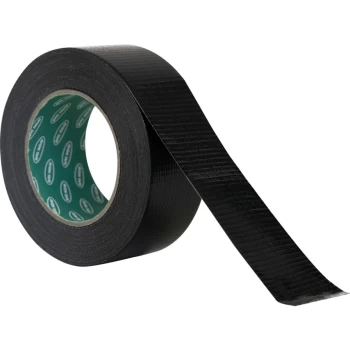 image of Black Polyethylene Cloth Tape - 50MM X 10M