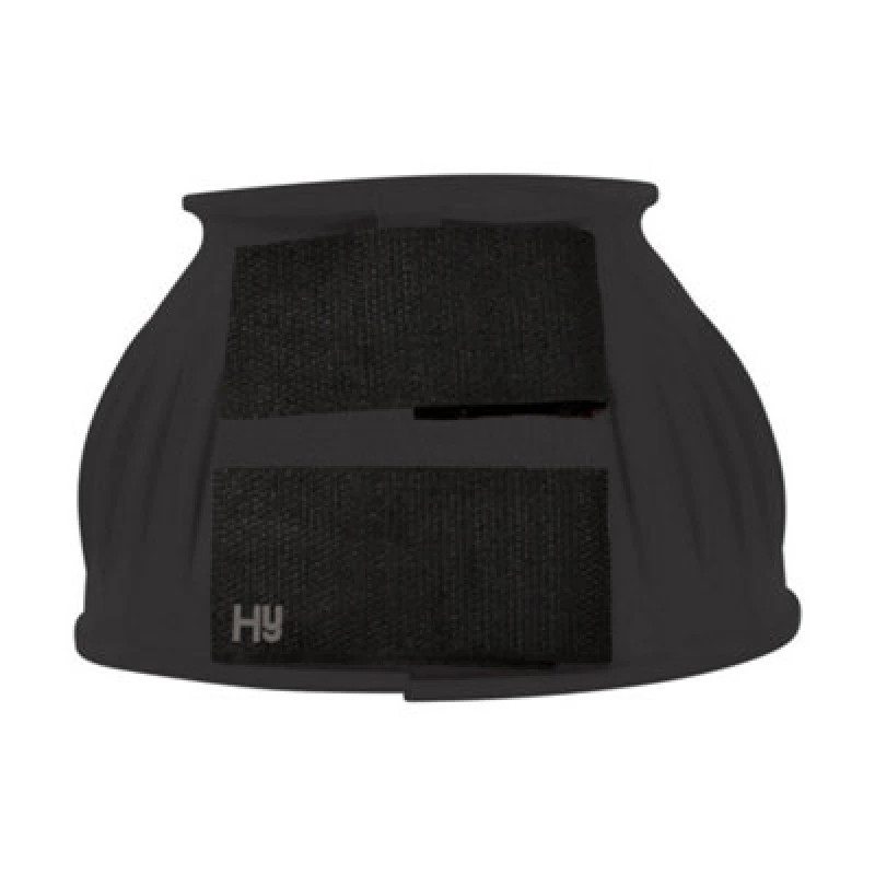 Image of Hyimpact Rubber Over Reach Boots (One Pair) Black (M)