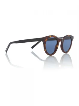 Image of Dior Sunglasses Tortoise round BLACKTIE218S sunglasses GreenBrown