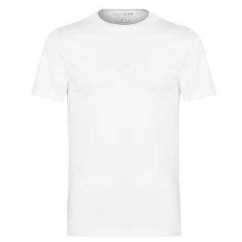 Image of Guess Eco Aidy Logo T Shirt - White