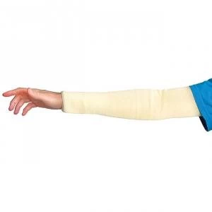 Image of Superior Glove Contender Cut Resistant Aramid Sleeves 18 Ref SUEKFGT18