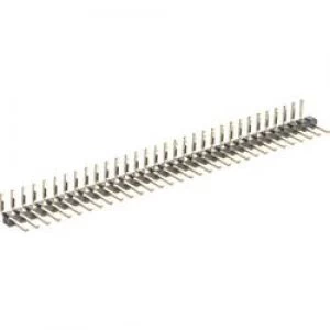 image of MPE Garry 332 1 010 0 F XS0 0700 Angled Terminal Strip Number of pins 1 x 10 Nominal current details 1.5 A