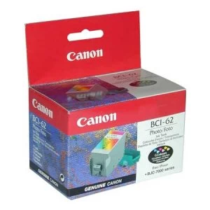 Image of Canon BCI62 Tri Colour Cartridge