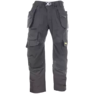 image of Snickers FlexiWork Floorlayer Trouser Black 30'' L - 31 W - Black