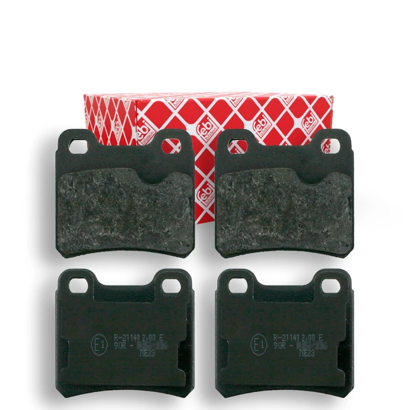 Image of FEBI BILSTEIN 16135 Brake pad set Rear Axle, excl. wear warning contact Brake Pad Set,disc brake (402)