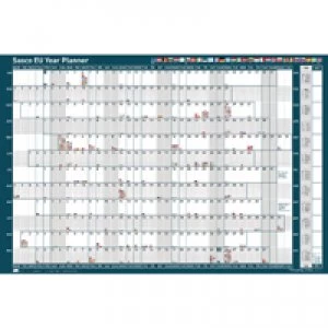 Image of Sasco EU Year Planner Mounted 2018 2401866