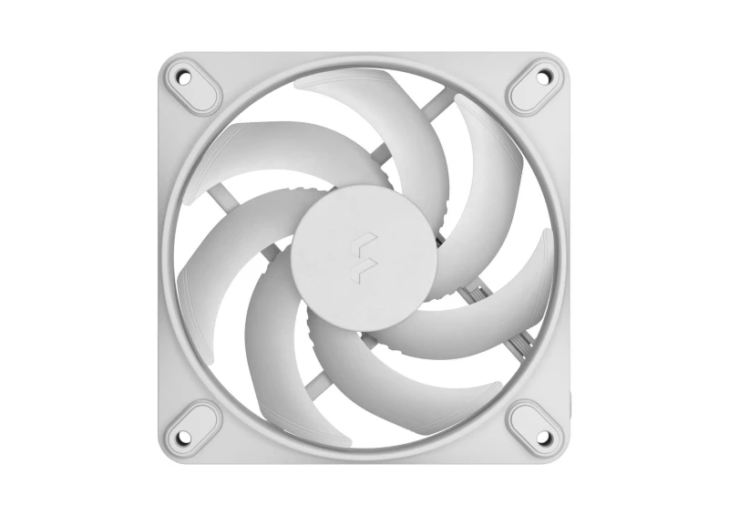 Image of Fractal Design Momentum 12 12cm PWM Case Fan, FDB Bearing, 350-2200 RPM - White - FD-F-MO1-1202