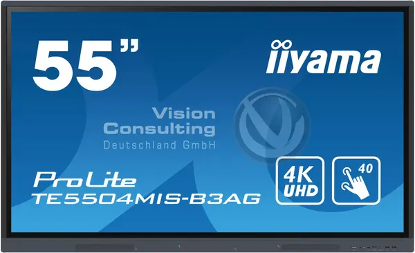 Image of iiyama TE5504MIS-B3AG Signage Display Interactive flat panel 139.7...