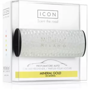 image of Millefiori Icon Mineral Gold car air freshener Metal Shades