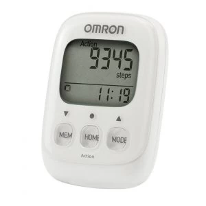 OMRON OMRHJ325W Walking Style IV Pedometer - White