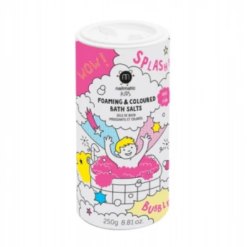 image of Nailmatic Kids Colored Bath Salts - Pink 250g