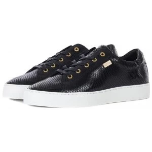 Image of Barbour International Womens Kaylee Shoes Black Snake 4