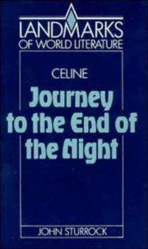Image of Louis-Ferdinand Cline by John Sturrock Paperback