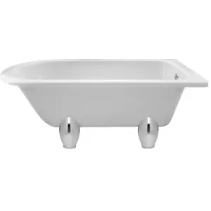 Winterburn Freestanding Bath 1500mm x 750mm - Deacon Leg Set - Hudson Reed