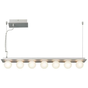 image of Linea Verdace Lighting - Linea Verdace Mini Bubble Straight Bar Pendant Ceiling Light Aluminum