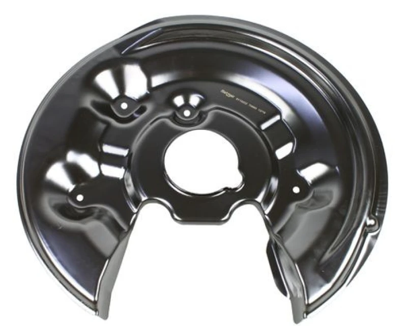 Image of Brake disc backing plate METZGER 6115222
