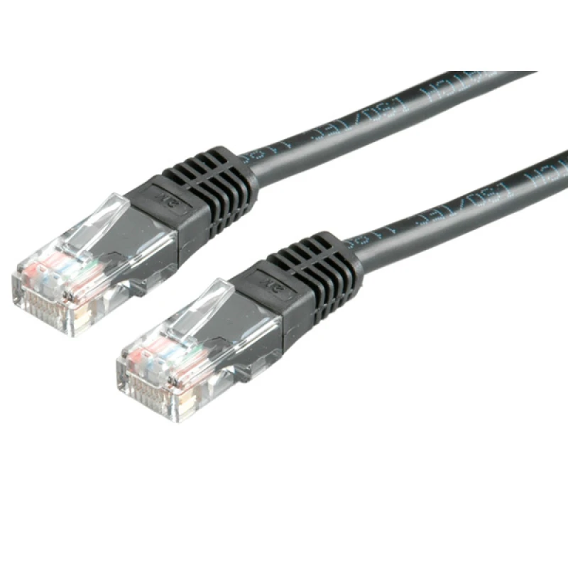 Image of VALUE UTP Patch Cord Cat.6. Black 2 m