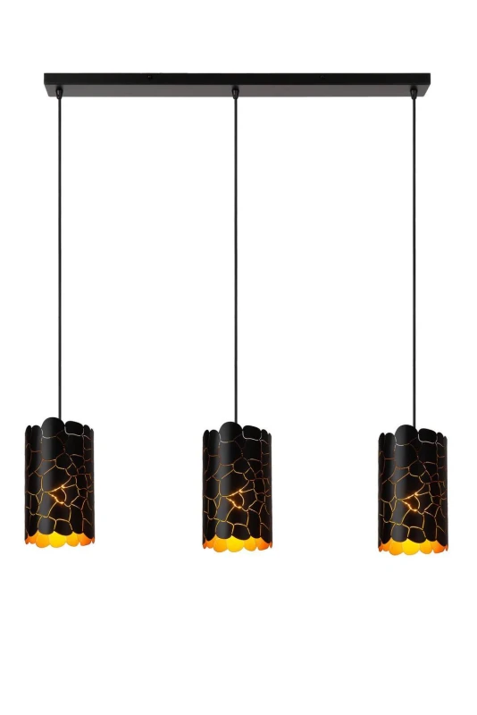 Image of Netlighting Almelo Pendant light 3xE27 Black Unisex