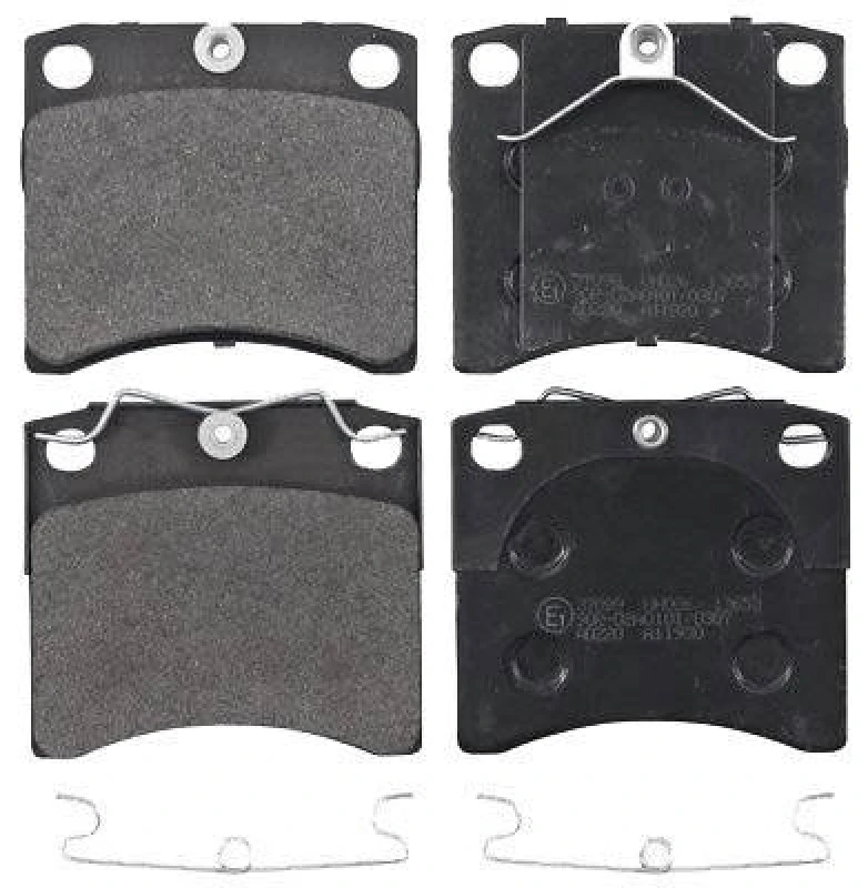 Image of A.B.S. 37099 Brake pad set without integrated wear sensor Brake Pad Set,disc brake (402)