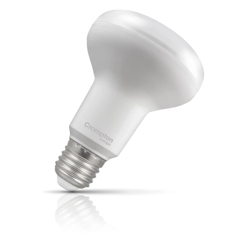 Image of Crompton Lamps LED R80 Reflector 9.5W E27 Cool White 122° Opal (75W Eqv)