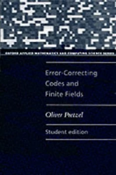 Image of Error-Correcting Codes and Finite Fields by Oliver Pretzel Book