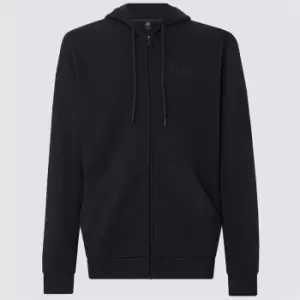 image of Oakley Relax Full Zip Hoodie Mens - Black