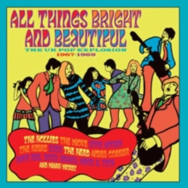 Image of All Things Bright and Beautiful: The UK Pop Explosion 1967-1969 CD / Box Set