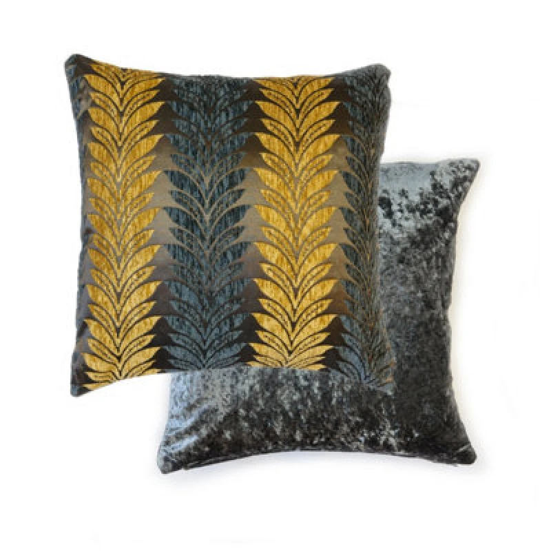 Image of Trellis Cushion Cover In Ochre