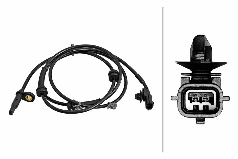 Image of HELLA ABS sensor HELLA 6PU 358 218-331