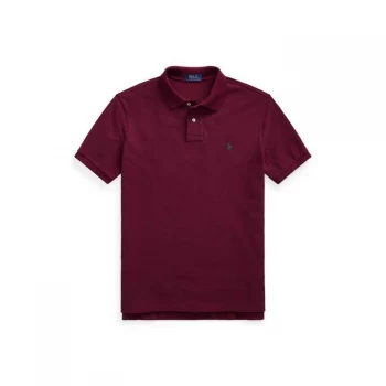 Polo Ralph Lauren Custom Slim Fit Polo - Classic Wine