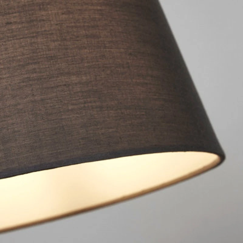 Image of Lighting Collection Colour Weave Modern Fabric Drum Pendant Shade