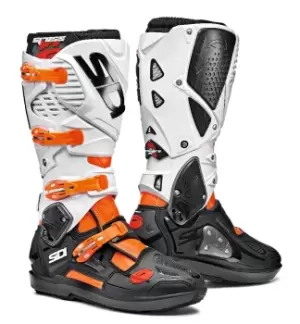 Image of Sidi Crossfire 3 SRS Orange Fluo Black White 45