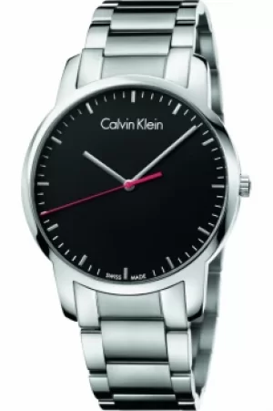 Mens Calvin Klein City Polished Watch K2G2G141