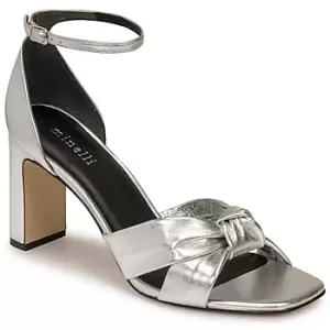 image of Minelli TREPHINNE womens Sandals in Silver