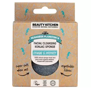 image of Beauty Kitchen Seahorse Plankton+ Facial Cleansing Konjac Sponge