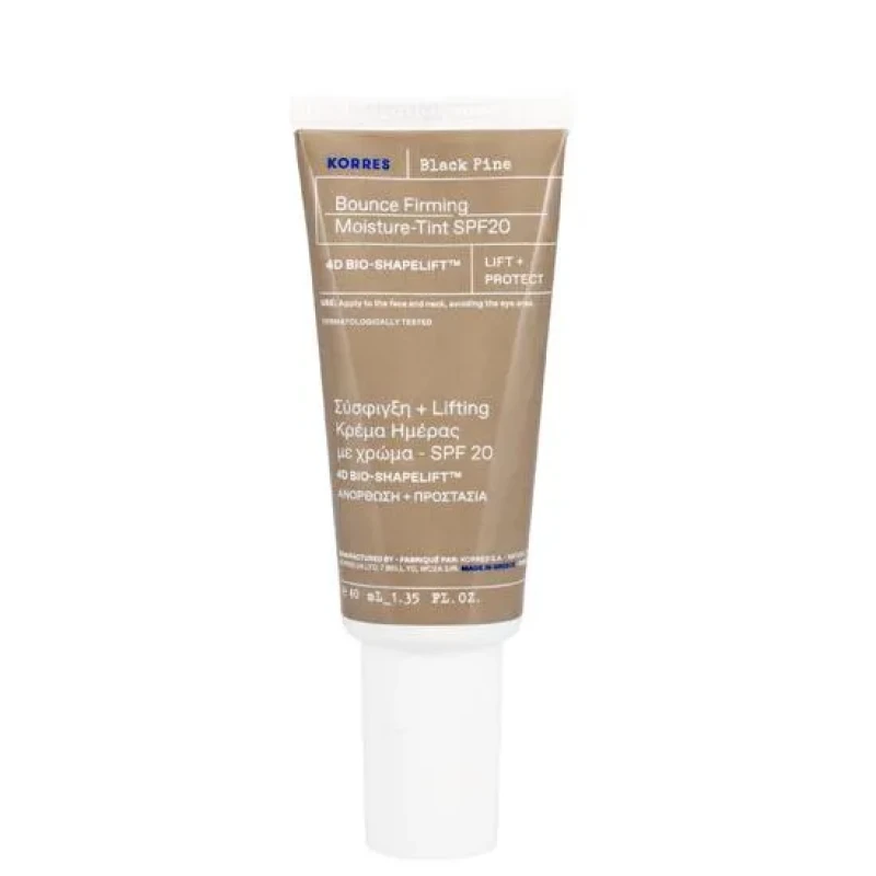 Image of Korres Black Pine 4D Bounce Firming Moisture-Tint SPF 20 Misc female