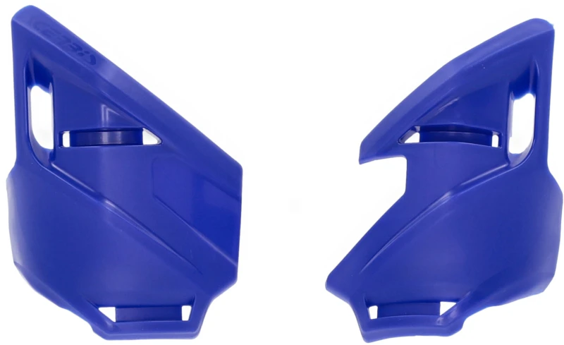Image of 0024840.040 - Acerbis F-Rock Universal Lower Triple Clamp Covers - Blue Blue 0024840.040