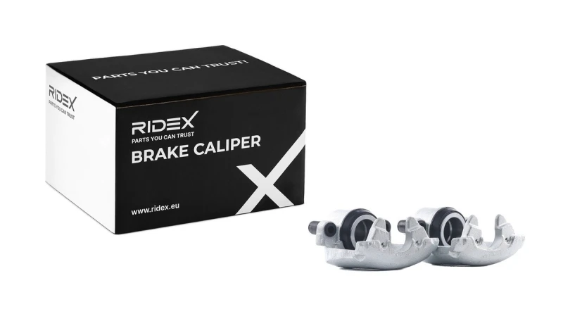Image of RIDEX 78B1753 Brake caliper Front Axle Cast Iron Brake Caliper (78)