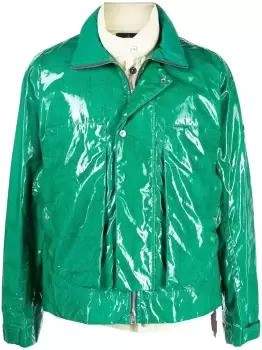 Image of STONE ISLAND SHADOW PROJECT Logo Patch Jacket Green