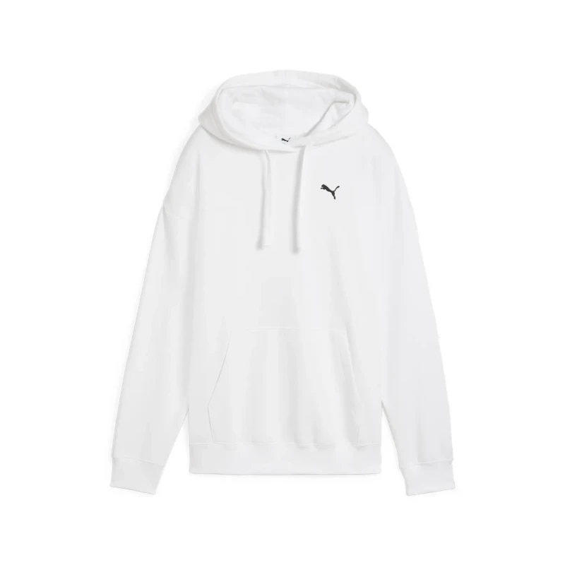 Image of Puma Womens hooded sweatshirt Puma ESS Relaxed Blanc Female L