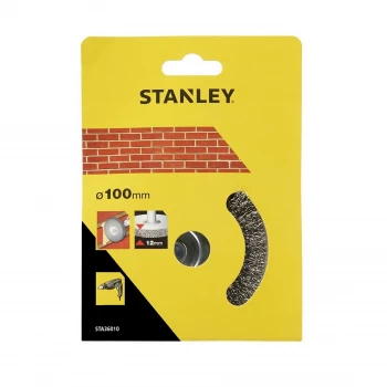 Image of Stanley 100mm Wire Wheel Brush - STA36010-XJ