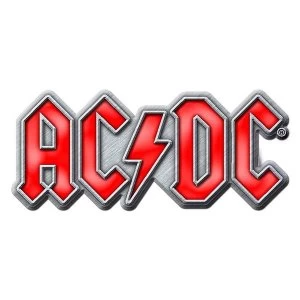 image of AC/DC - Red Logo Pin Badge