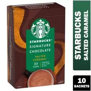 Image of Starbucks Signature Chocolate Salted Caramel Hot Chocolate Sachets
