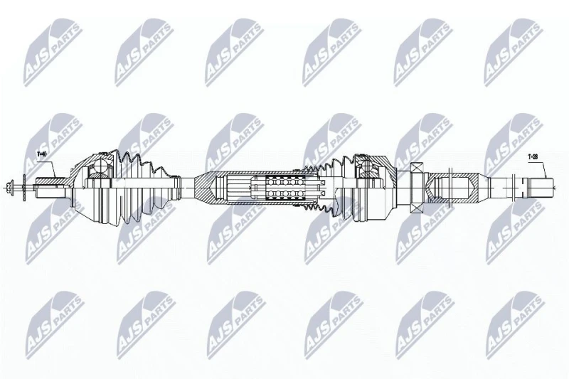 Image of NTY Drive shaft NTY NPW-VV-058