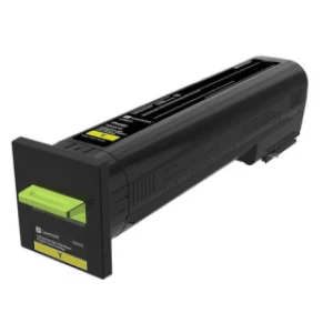 image of Lexmark 72K2XY0 Yellow Laser Toner Ink Cartridge