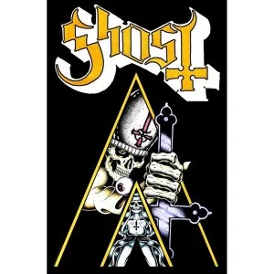 image of Ghost - Clockwork Ghost Textile Poster