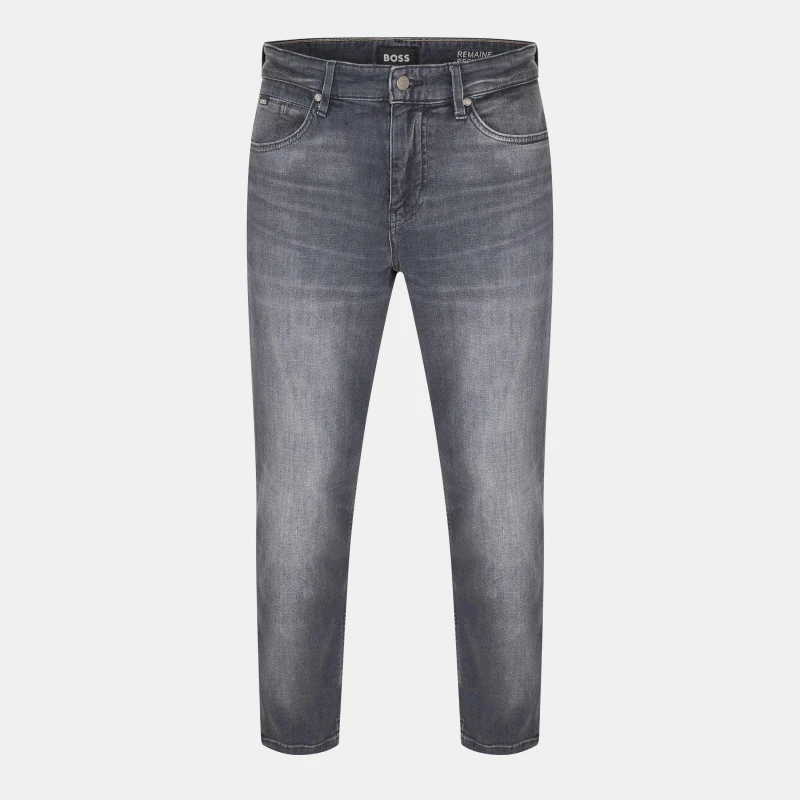 Image of Boss Mens C Re.Maine Slim Fit Jeans Black male 30W R