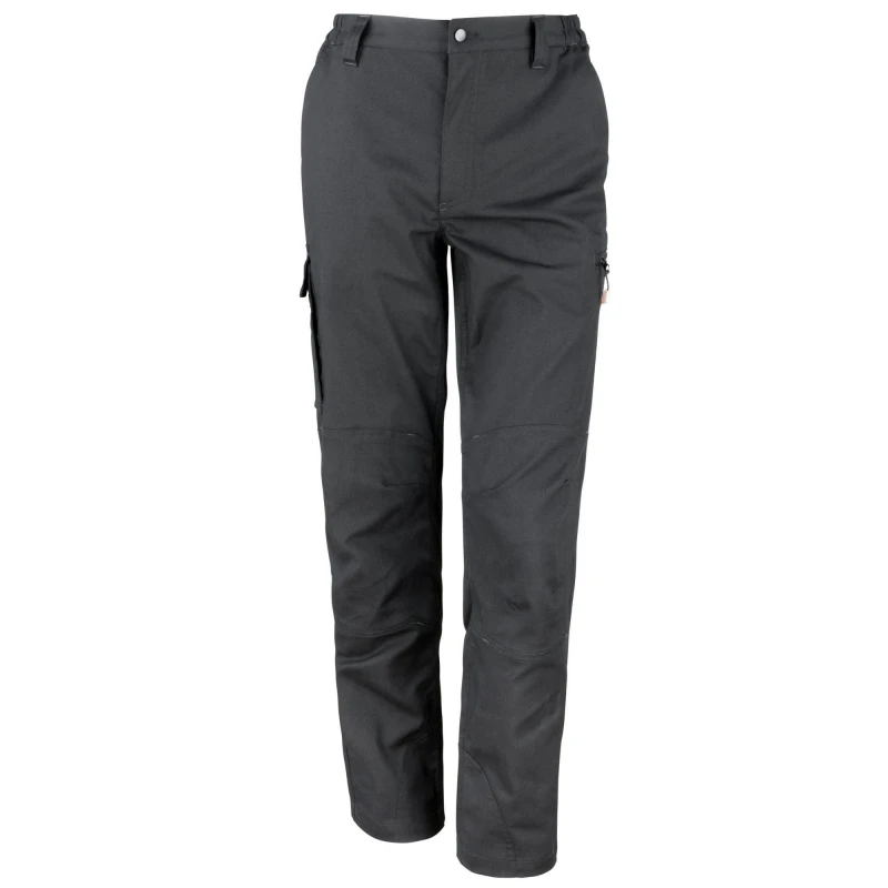 Image of Result Result Men Sabre Stretch Work Trousers in Black Size: X-Small Black XS Male 5063470532759