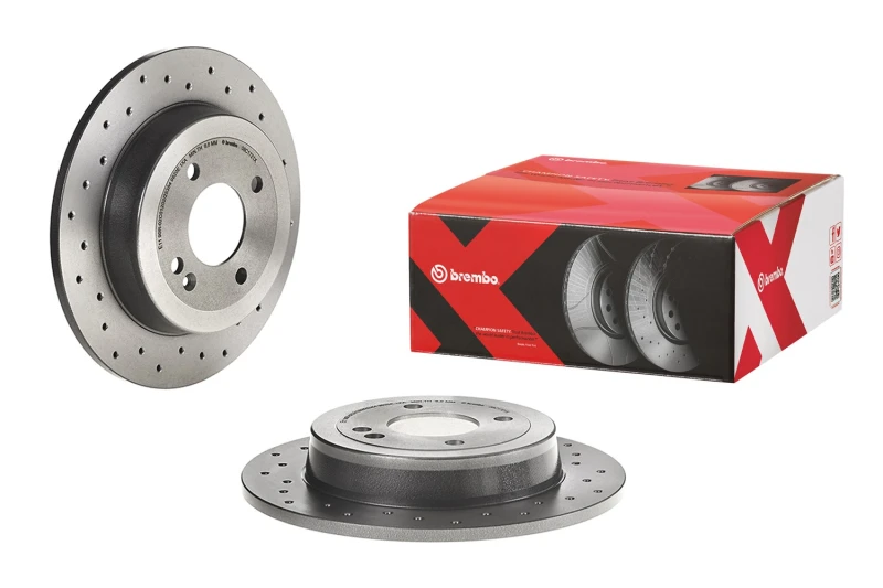 Image of BREMBO Brake disc BREMBO 08.C172.1X